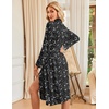 image:imageEkouaer Womens Robe Long Knit Kimono Bathrobe Lightweight Sleepwear Soft Ladies Loungewear with Pockets SXXLBlack Stars Moon