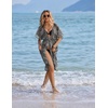 image:imageEkouaer Womens Swimwear Cover Ups Sexy Chiffon Beach Bikini Swimsuit Kimono Cardigan Cover Up Long Flowy BeachwearP Leopard