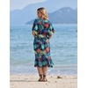 image:imageEkouaer Womens Swimwear Cover Ups Sexy Chiffon Beach Bikini Swimsuit Kimono Cardigan Cover Up Long Flowy BeachwearP Plants