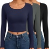 3pcs Black/ Dark Grey/ Navy Blue
