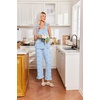 image:imageEkouaer Pajamas for Women Set 2 Piece Ruffle Pjs Soft Sleeveless Tank Top and Pants Sleepwear Bridal Casual LoungewearSmall FlowersBlue