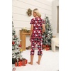 image:imageEkouaer Womens Sleepwear Capri Pajama Sets Short Sleeve TwoPiece Pjs V Neck Tops amp Capri Pants with Pockets S3XLZ Christmas Santa  Plaid