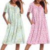 Floral Light Green/Floral Pink