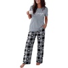 Plaid Gray