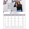 image:imageEkouaer Long Sleeve Shirts for Women Crew Neck Undershirt with Thumb HolesWhite