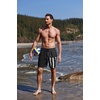 image:imageEkouaer Mens Swim Trunks 7 Inch Quick Dry Breathable Board Shorts Beach Bathing Suit Lightweight Swimsuit SwimwearAmerican Flagvintage Black