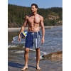 image:imageEkouaer Mens Swim Trunks 7 Inch Quick Dry Breathable Board Shorts Beach Bathing Suit Lightweight Swimsuit SwimwearAmerican Flagvintage Blue
