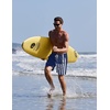 image:imageEkouaer Mens Swim Trunks 7 Inch Quick Dry Breathable Board Shorts Beach Bathing Suit Lightweight Swimsuit SwimwearAmerican Flagvintage Blue