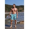 image:imageEkouaer Mens Swim Trunks 7 Inch Quick Dry Breathable Board Shorts Beach Bathing Suit Lightweight Swimsuit SwimwearGreen Shark
