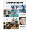 image:imageEkouaer Mens Swim Trunks 7 Inch Quick Dry Breathable Board Shorts Beach Bathing Suit Lightweight Swimsuit SwimwearLight Blueisland Scenery