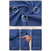 image:imageEkouaer Robes for Women Long Lightweight Bathrobe Soft Knit Bath Robe with PocketsLight Blue