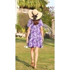 image:imageEkouaer Women Zipper Front House Coat Robe Zip Up Bathrobes Short Nightgown  Short Sleeves Lightweight Lounge Summer Zip Robes with Pockets 2026 FashionFloral Purple