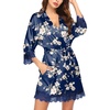 Navy Floral