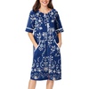 Navy Floral