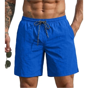image:imageEkouaer Mens Swim Trunks 7 Quick Dry Board Shorts Swimwear Bathing Suit with Mesh Liner 2 in 1 Swimming Short with PocketsBlue