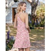 image:imageEkouaer Nightgowns for Women Bamboo Viscose Sleeveless Night Gown  Cooling Soft Breathable Lightweight Fabric Racerback Chemise Soft Sleepwear Tank Sleep Shirt Spaghetti Strap NightiesFloral Pink