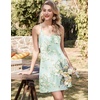 image:imageEkouaer Nightgowns for Women Bamboo Viscose Sleeveless Night Gown  Cooling Soft Breathable Lightweight Fabric Racerback Chemise Soft Sleepwear Tank Sleep Shirt Spaghetti Strap NightiesFloral Light Green