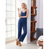 image:imageEkouaer Womens Cami Pajamas Set Y2K 2 Piece Lace Trim PJs Set Sleepwear  Buttery SoftLoungewearAdjustable Spaghetti StrapsSide PocketsTrendy Cami SleepwearLoungingVacationXS2XLNavy Blue