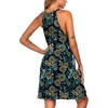 image:imageEkouaer Womens Nightgown Sleeveless Sleepwear V Neck Racerback Sleep Dress  Ladies Night Dress Sexy Pjama Dress Cute Nighties Soft Sleep Shirts for Sleep Home Daily Wear Travel SummerBlack Plant Flower