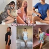 image:imageEkouaer Womens Pajama Sets Short Sleeve Pajamas for Women Sets 2 Piece Lounge Sets Soft Sleepwear PJSStar
