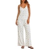 image:imageEkouaer Womens Cami Pajamas Set Y2K 2 Piece Lace Trim PJs Set Sleepwear  Buttery SoftLoungewearAdjustable Spaghetti StrapsSide PocketsTrendy Cami SleepwearLoungingVacationXS2XLCherryred