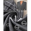 image:imageEkouaer Robes for Women Long Knit Bathrobe Soft Lightweight Kimono Robes  Womens Long Robes Soft Long Sleeve BathRobes with Pockets Ladies Mid Calf Length Casual Sleepwear with Inner Tie Outer BeltGreen