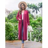 image:imageEkouaer Women Kimono Robes Full Length Knit Bathrobe Lightweight Sleepwear  Long Loungewear Soft Lightweight Fabric Christmas Day Valentines Day Bridal PartyHot Pink
