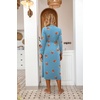 image:imageEkouaer Women Kimono Robes Full Length Knit Bathrobe Lightweight Sleepwear  Long Loungewear Soft Lightweight Fabric Christmas Day Valentines Day Bridal PartyLight Blue  Juice