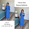image:imageEkouaer Womens Robes Lightweight Soft Knit Bathrobe Full Length Sleepwear  Ladies Loungewear Long Sleeve Soft Lightweight Fabric Daily Wear Pregnancy Birthdays Wedding NightsBlue