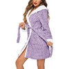 Purple-jacquard