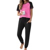 Black/Pink