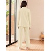 image:imageEkouaer Lounge Sets for Women 2 Piece Outfits 2026 Long Sleeve Top with PantsCapricot