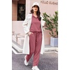 image:imageEkouaer Lounge Sets for Women 2 Piece Outfits 2026 Long Sleeve Top with PantsDusty Rose