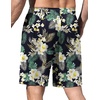 image:imageEkouaer Mens Pajama Shorts Soft Sleepwear Bottoms Pj Shorts with Pocket  Drawstring Elastic Waistband Sleep PantsSummerFallFunny PrintBeach Vacation OutfitGift For BirthdayAnniversaryHusbandTropical Flowers