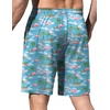 image:imageEkouaer Mens Pajama Shorts Soft Sleepwear Bottoms Pj Shorts with Pocket  Drawstring Elastic Waistband Sleep PantsSummerFallFunny PrintBeach Vacation OutfitGift For BirthdayAnniversaryHusbandFlamingos