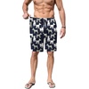 image:imageEkouaer Mens Pajama Shorts Soft Sleepwear Bottoms Pj Shorts with Pocket  Drawstring Elastic Waistband Sleep PantsSummerFallFunny PrintBeach Vacation OutfitGift For BirthdayAnniversaryHusbandNavy Dogs