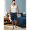 image:imageEkouaer Mens Pajama Shorts Soft Sleepwear Bottoms Pj Shorts with Pocket  Drawstring Elastic Waistband Sleep PantsSummerFallFunny PrintBeach Vacation OutfitGift For BirthdayAnniversaryHusbandTurtle