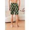 image:imageEkouaer Mens Pajama Shorts Soft Sleepwear Bottoms Pj Shorts with Pocket  Drawstring Elastic Waistband Sleep PantsSummerFallFunny PrintBeach Vacation OutfitGift For BirthdayAnniversaryHusbandArmy Green Bigfoot