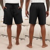 image:imageEkouaer Mens Pajama Shorts Soft Sleepwear Bottoms Pj Shorts with Pocket  Drawstring Elastic Waistband Sleep PantsSummerFallFunny PrintBeach Vacation OutfitGift For BirthdayAnniversaryHusbandBlack and Light Gray