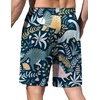 image:imageEkouaer Mens Pajama Shorts Soft Sleepwear Bottoms Pj Shorts with Pocket  Drawstring Elastic Waistband Sleep PantsSummerFallFunny PrintBeach Vacation OutfitGift For BirthdayAnniversaryHusbandDinosaur