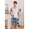 image:imageEkouaer Mens Pajama Shorts Soft Sleepwear Bottoms Pj Shorts with Pocket  Drawstring Elastic Waistband Sleep PantsSummerFallFunny PrintBeach Vacation OutfitGift For BirthdayAnniversaryHusbandCoconut Tree