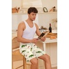 image:imageEkouaer Mens Pajama Shorts Soft Sleepwear Bottoms Pj Shorts with Pocket  Drawstring Elastic Waistband Sleep PantsSummerFallFunny PrintBeach Vacation OutfitGift For BirthdayAnniversaryHusbandShark and Crayfish