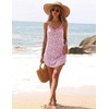 image:imageEkouaer Nightgowns for Women Bamboo Viscose Night Dress Sleeveless Chemise  Womens Spaghetti Strap Night GownSexy Lingerie Babydoll Sleep DressCami SleepwearSummer Pajama DressLace SleepshirtPink Florals
