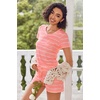 image:imageEkouaer Womens Pajama Sets Shorts Soft 2 Piece Lounge Set with Chest Pocket  Lightweight Sleepwear Vneck short sleeve top with drawstring shorts casual Pjs for allseason daily wear available in XSPink Wavy