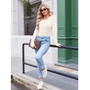 image:imageLong Sleeve Shirts for Women Thumb Hole Fitted Tops Thermal Layering Tees  Round Neck Thermal Undershirts Slim Fit Underwear Tops Casual Fall Outfits Trendy Y2K TShirts Work amp Going Out TopsBeige