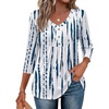 Blue White Striped