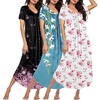 Blue Floral/Pink Floral/Black Floral