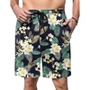 image:imageEkouaer Mens Pajama Shorts Soft Sleepwear Bottoms Pj Shorts with Pocket  Drawstring Elastic Waistband Sleep PantsSummerFallFunny PrintBeach Vacation OutfitGift For BirthdayAnniversaryHusbandTropical Flowers