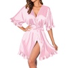 Pink White Stripes
