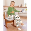 image:imageEkouaer Womens Pajamas Long Sleeve Pjs Soft Loungewear 2 Piece Lounge Sets  Loose Pants with PocketsComfy Fall Winter SleepwearOmbre Green